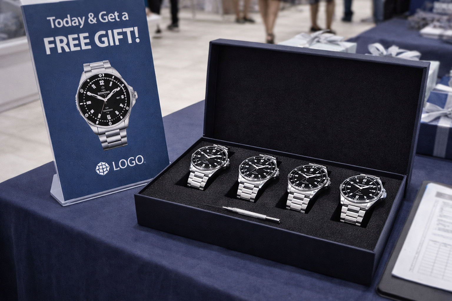 Promotional campaign watches